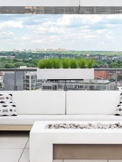 Veradek Metallic Series Railing Planters -Garden Care Shop 8611612 27v