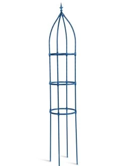 Fleur De Lis Obelisk, 86.8" -Garden Care Shop 8611664 03760 tif