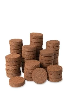 Coco Coir Seed Starting Discs, 50