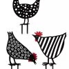 Chicken Friends Garden Stakes Set 2 Chicken Friends Garden Stakes Set -Garden Care Shop 8612016 4547 chicken friends garden stakes set