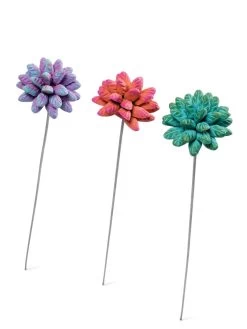 Dahlia Flower Garden Stakes Set -Garden Care Shop 8612055 5954 tif