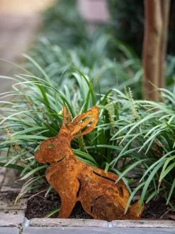 Corten Steel Animal Garden Stakes -Garden Care Shop 8612060 076 tif