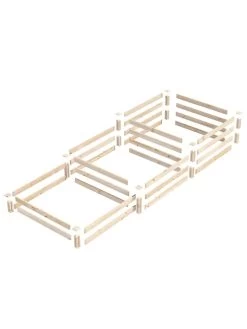 3-Tier Pine Raised Garden Bed, 4'x12' -Garden Care Shop 8612254 01v