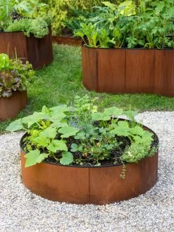 Birdies™ Corten Steel Round Raised Beds -Garden Care Shop 8612422 1527 tif