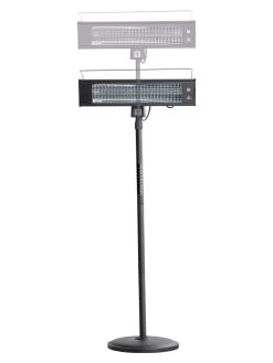 Sun Joe® 1500W Elec. Infrared OD Patio Heater, Adjust Ht. Range, W/Wall Bracket & Cover -Garden Care Shop 8612532 05v