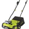Sun Joe® 48V ION+ Cordless 15-Inch 5-Position Walk-Behind Lawn Dethatcher -Garden Care Shop 8612541 07v sun joe cordless 15 inch walk behind lawn dethatcher 24v x2 dts15