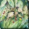 Chickadees Outdoor Wall Art