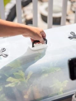 Self-Watering Standing Salad Planter With Cloche 12 Self-Watering Standing Salad Planter With Cloche -Garden Care Shop 8612702 2036 tif