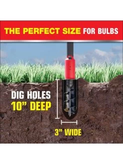 Rotoshovel Battery-Operated Garden Auger -Garden Care Shop 8612719 08v