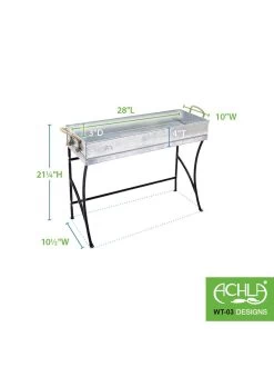 Achla Designs Trestle Plant Stand -Garden Care Shop 8612886 05v