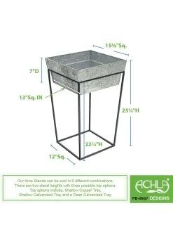 Achla Designs Arne Plant Stand -Garden Care Shop 8612900 01v