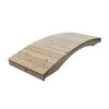 Plank Garden Bridge Unfinished 3' X 10' -Garden Care Shop 8613100 04v plank garden bridge unfinished 3 foot x 10 foot