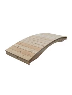 Plank Garden Bridge Unfinished 3' X 10'