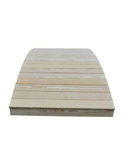 Plank Garden Bridge Unfinished 4' X 12' -Garden Care Shop 8613126 04v 2