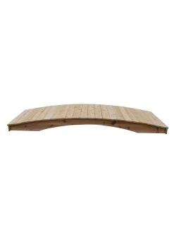 Plank Garden Bridge Unfinished 4' X 12' -Garden Care Shop 8613127 02v 2