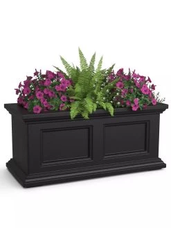 Fairfield Self-Watering Window Box, 2’ -Garden Care Shop 8613268 02V tif