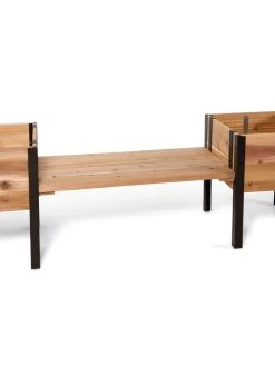 Cedar Bench Kit, Natural, 48" -Garden Care Shop 8613463 0004