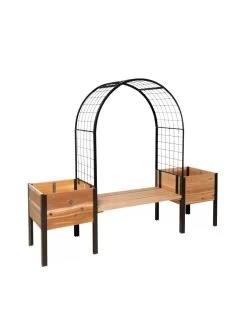 Cedar Bench Kit, Natural, 48" -Garden Care Shop 8613463 0005