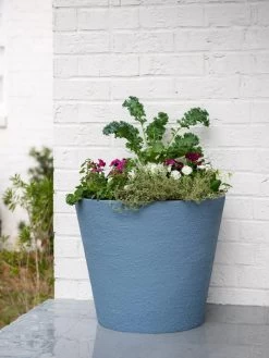 Self-Watering FiberStone Planters -Garden Care Shop 8613678 8649 self watering fiber clay pot 20 inches