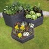 Modular Hexagon Raised Bed Kit, 21.5"