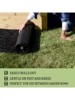 Recycled Rubber Walkway, 2' X 8' -Garden Care Shop Rubber walkway 2